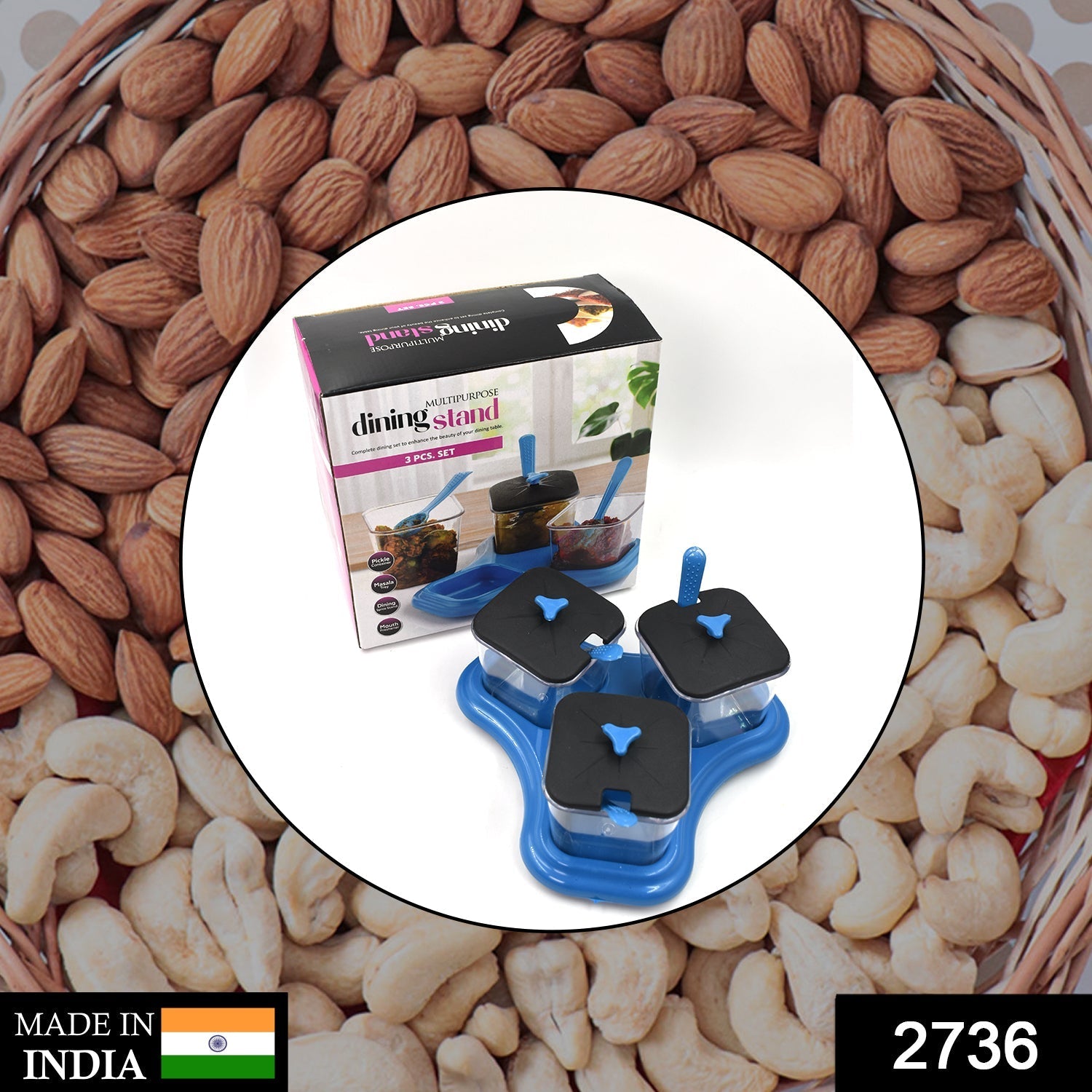 3 Pc Dining Set used as a cutlery set for serving food purposes and sweet and all in all kinds of household and official places etc. - Image 2