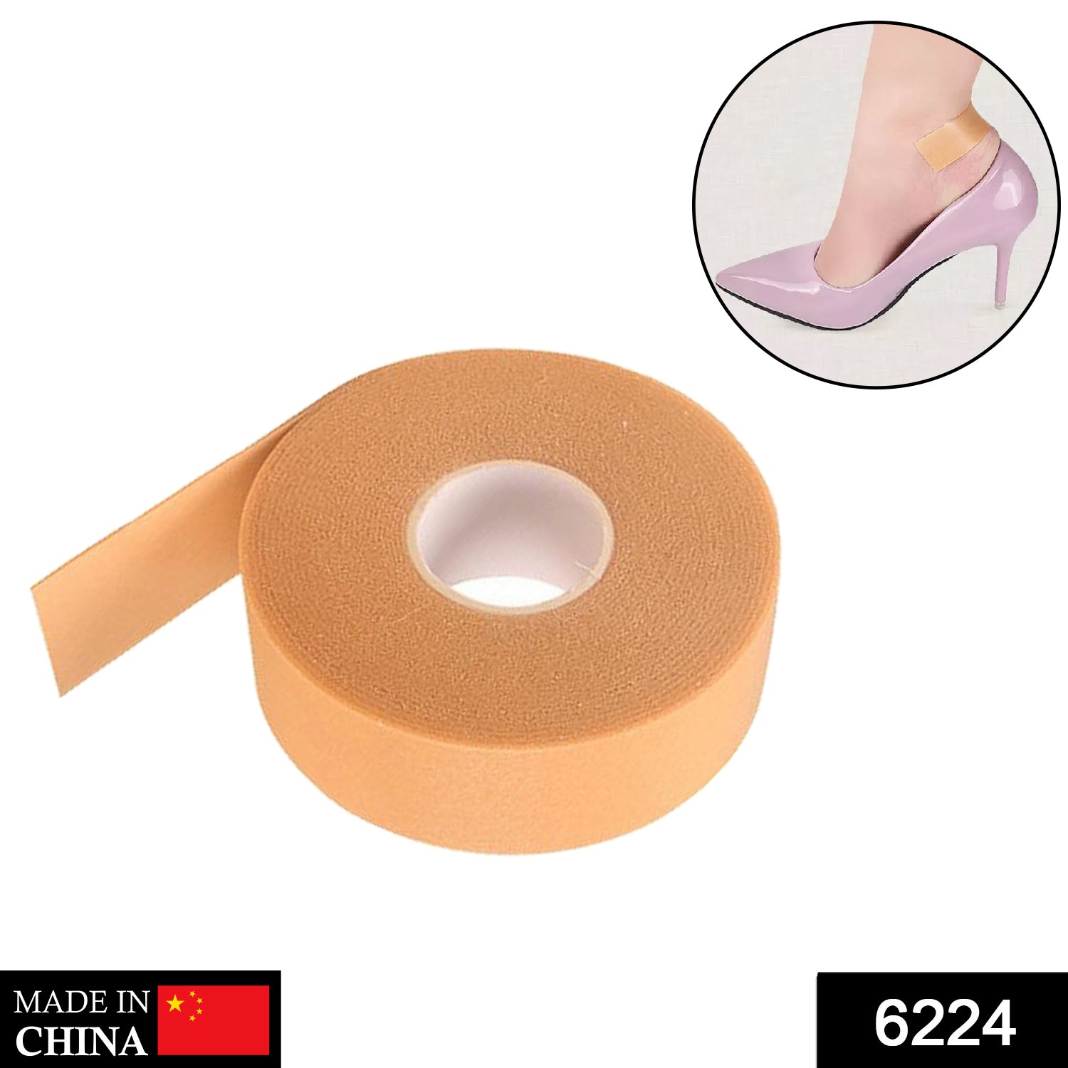 Anti-Wear Foam Cotton Heel Sticker Tape Patch Blister Plaster Waterproof First Aid Blister Pedicure Pad Foot Care Insole - Image 2