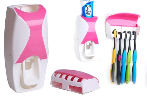 200 Toothpaste Dispenser  Tooth Brush With Toothbrush - Image 3