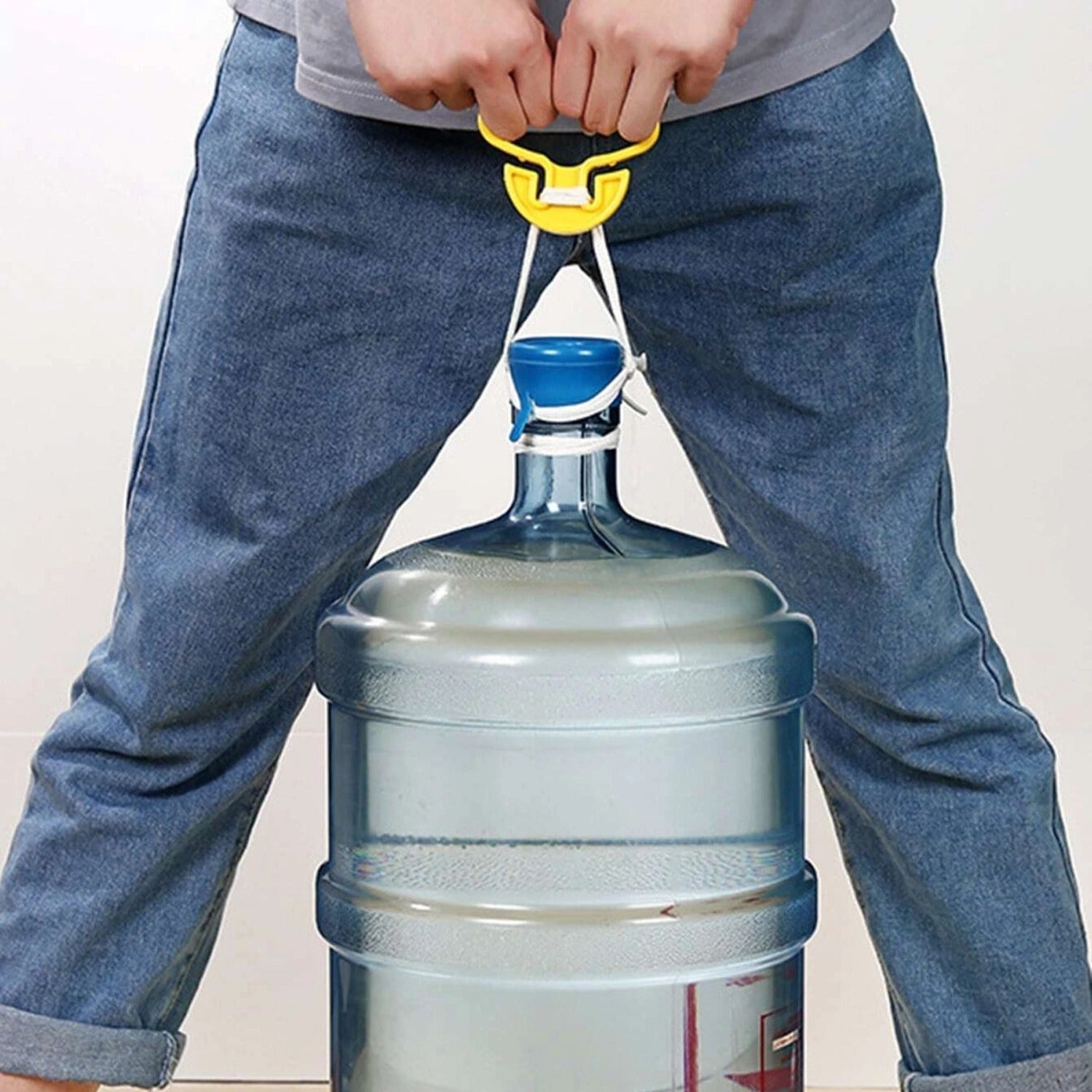 Portable Shopping Bag Handle Holder, Household Plastic Bag Hook Kitchen Supplies Carrier Holds Plastic Reusable Grocery Bags Holder Portable Bag Carrier, Multifunctional (2pc) - Image 5