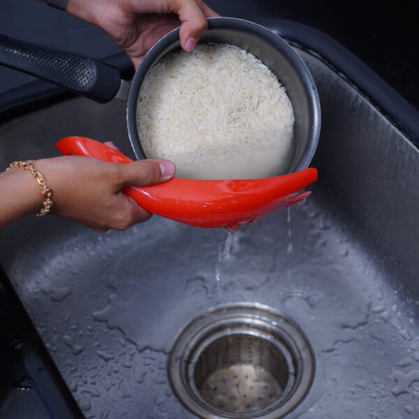 Rice Sieve Washer Practical Rice Strainer Spoon (X997) - Image 7