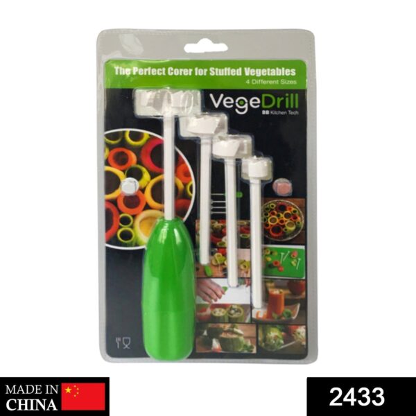 Veg Drill Vegetable Spiralizer Digging for Stuffed Vegetables - Image 2