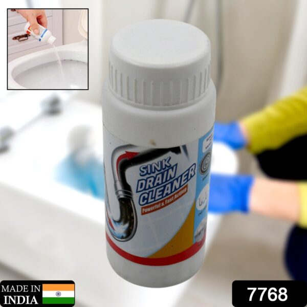 POWERFUL SINK AND DRAIN CLEANER, PORTABLE POWDER CLEANING TOOL SUPER CLOG REMOVER CHEMICAL POWDER AGENT - Image 2