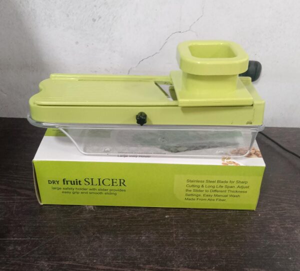 Stainless Steel Vegatable and Dry Fruit Slicer / Cutter (X711) - Image 7
