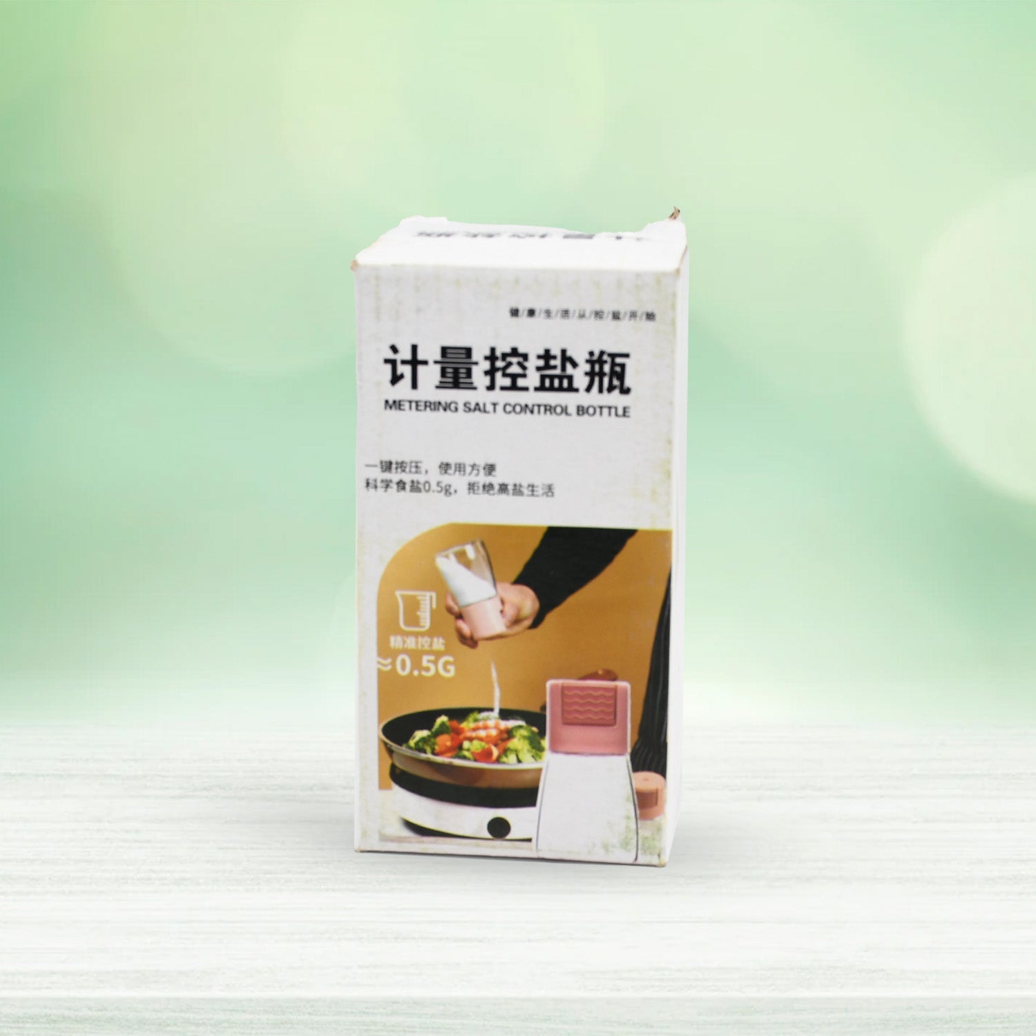 Glass Salt Bottle, Salt Dispenser, Glass Salt Shaker Pack of 1, (X301) - Image 8