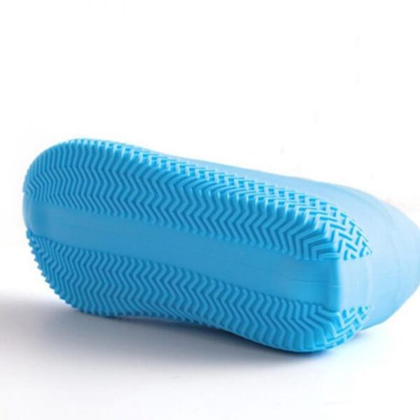 Non-Slip Silicone Rain Reusable Anti skid Waterproof Fordable Boot Shoe Cover (Mix Color) - Image 8