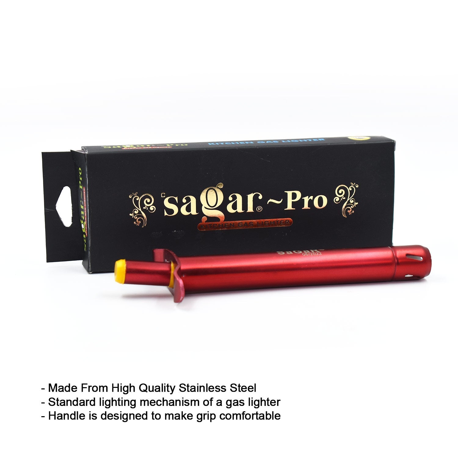 Stainless Steel Gas Lighter - Image 3