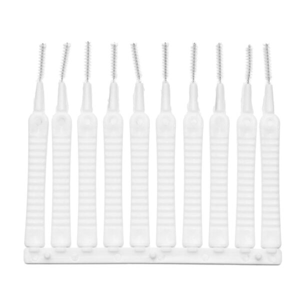 10pcs Shower Nozzle Cleaning Brush, Reusable Multifunctional Shower Head Anti-Clogging Small Brush (MKK+(X80) - Image 4