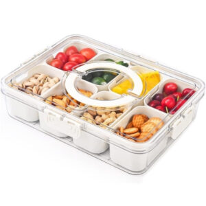 8 Grid Kitchen Container 30x23x7 CM Approx (X892)