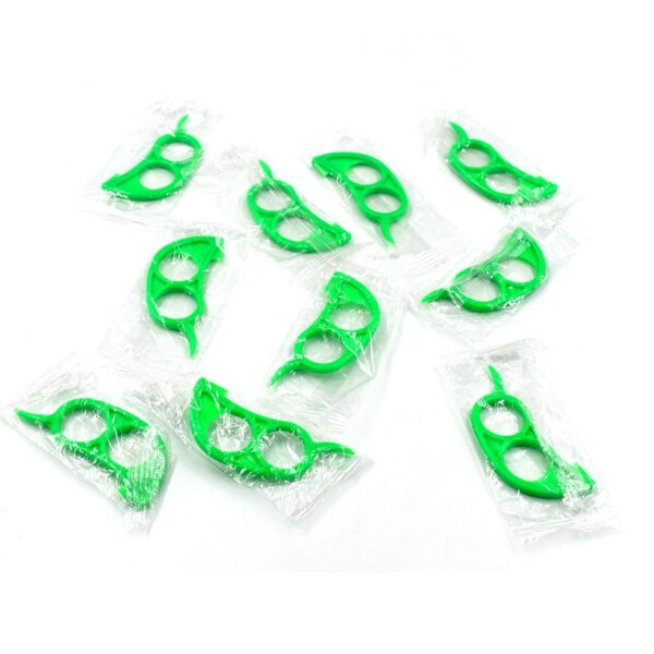 10 Pcs Orange Peeler With Transparent Pouch Bag Combo - Image 4