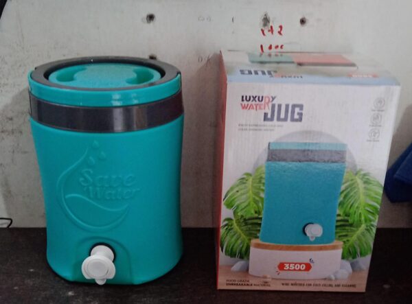 Water Jug Camper with Tap Plastic Insulated Water 3.5 Liter Water Storage Cool Water Storage for Traveling Water Jug 3.5 Ltr - Image 6