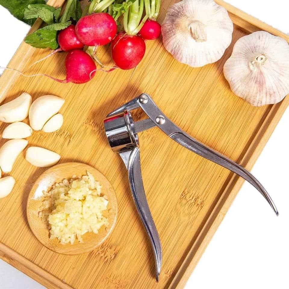 Stainless Steel Garlic Press Crusher - Image 8