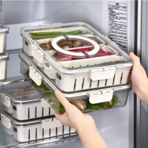 4 Slot Kitchen Container 30 x 23 x 7 (X893)