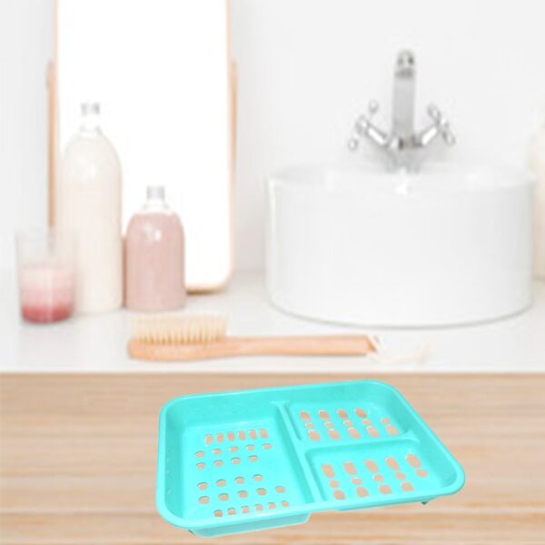 3 in 1 Soap keeping Plastic Case for Bathroom use - Image 3