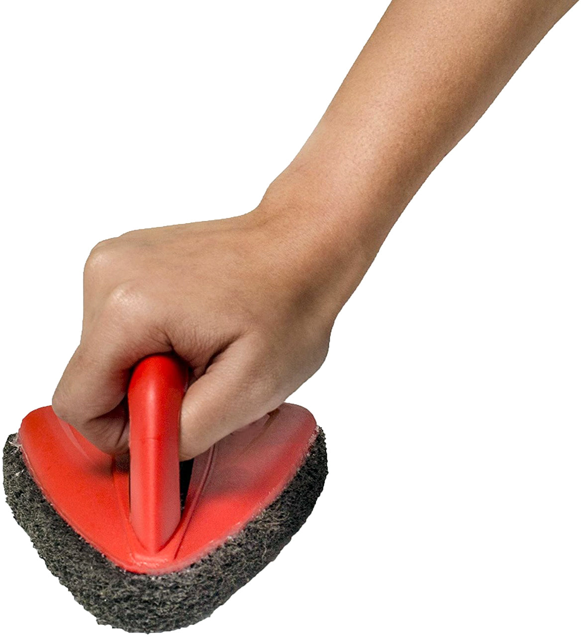 Bathroom Brush with abrasive scrubber for superior tile cleaning - Image 3