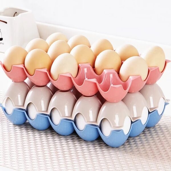 Egg Trays for Storage with 15 Eggs Holder - Image 8