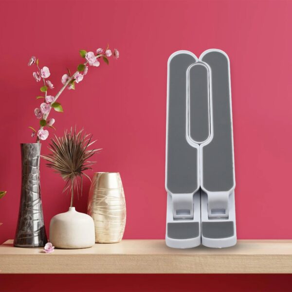 ADJUSTABLE TABLET STAND HOLDER WITH BUILT-IN FOLDABLE LEGS AND HIGH QUALITY FIBRE (X556) - Image 7