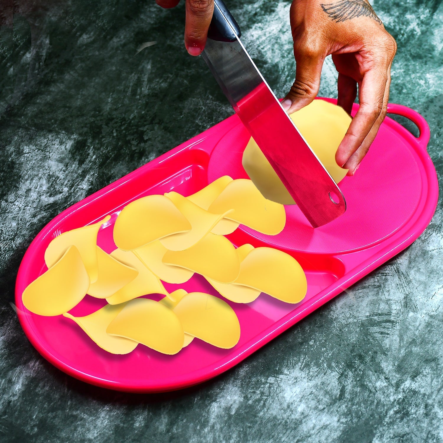 Plastic Chopping Tray Cutting tray for Kitchen - Image 3