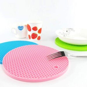 Mat, 1Pc Silicone Hot Mat used for breakfast, lunch and dinner purposes in different-different places.(X286)