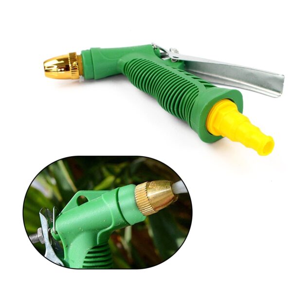Durable Hose Nozzle Water Lever Spray Gun - Image 4