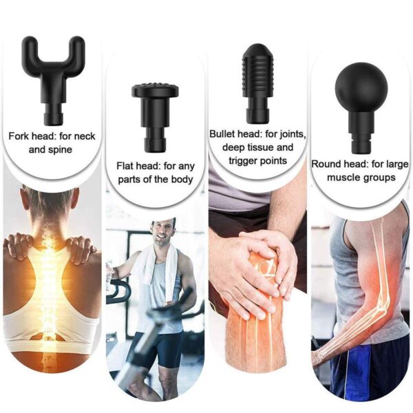 Deep Tissue Percussion Body Massage Machine For Pain Relief - Image 9