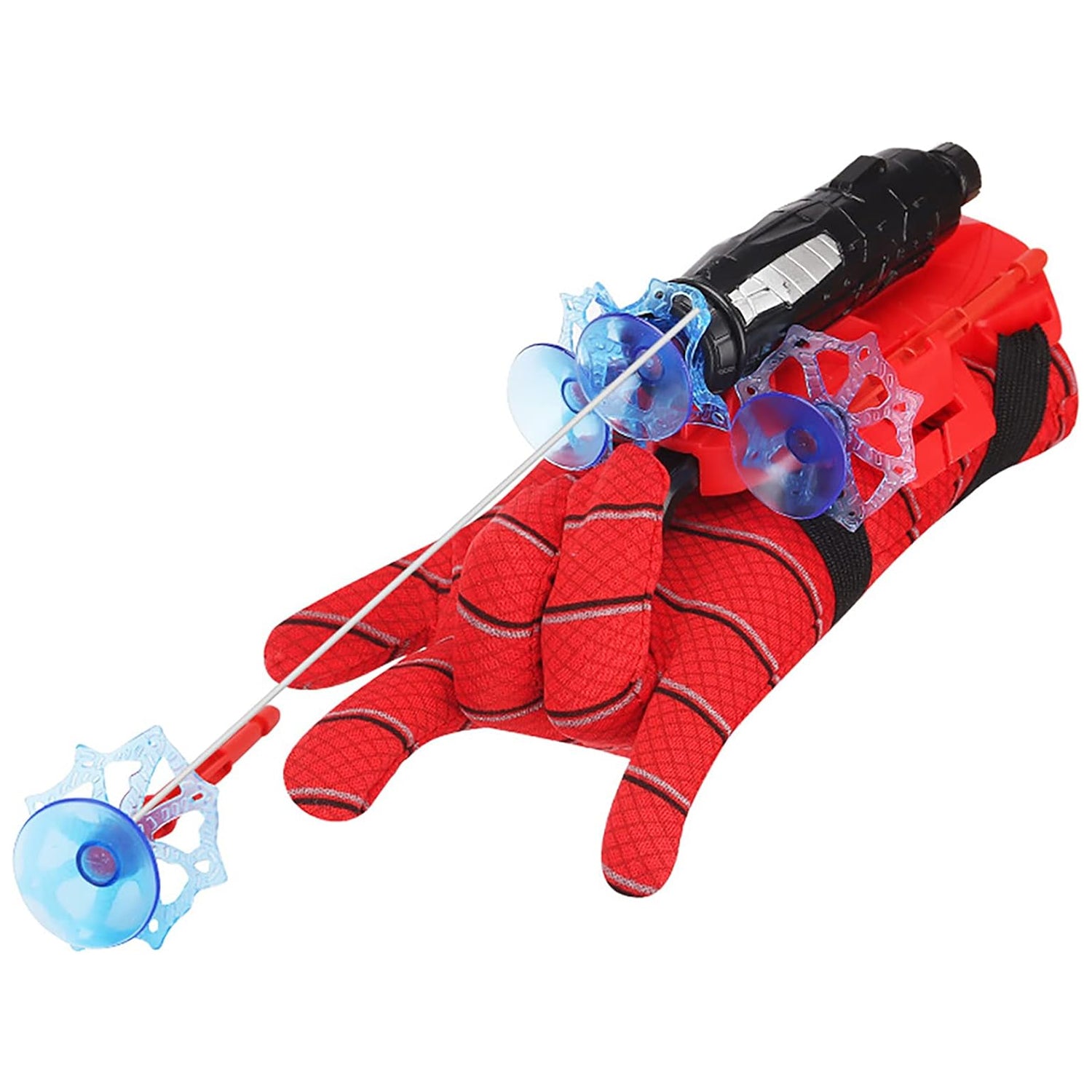 Web Shooter Toy For Kids Fans Launcher Wrist Gloves Toys For Kids Boys Superhero Gloves Role-play Toy Cosplay Sticky Wall Soft Bomb Funny Childrens Educational Toys (X674) - Image 3