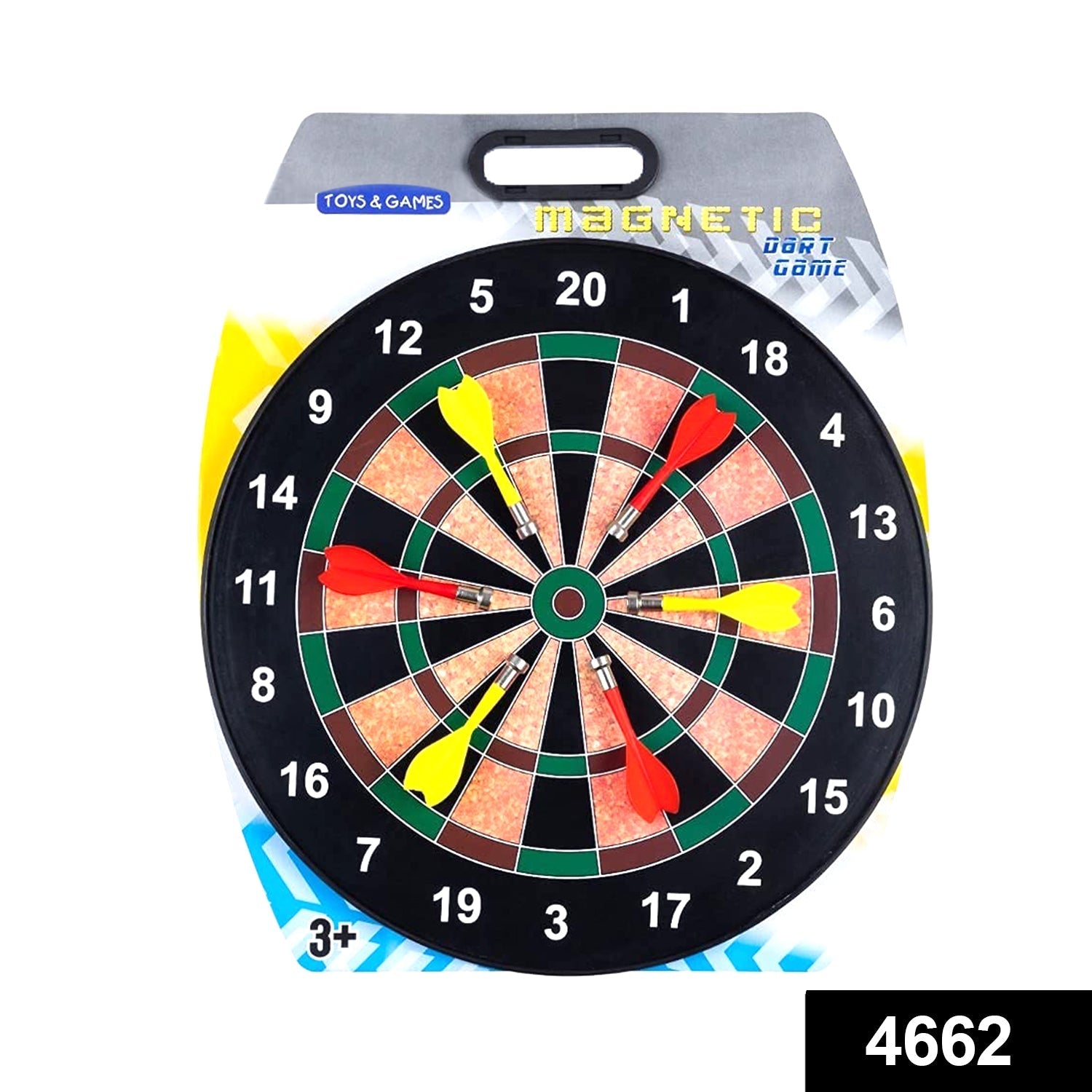 Portable Magnetic Score Dart Board Set - Image 2