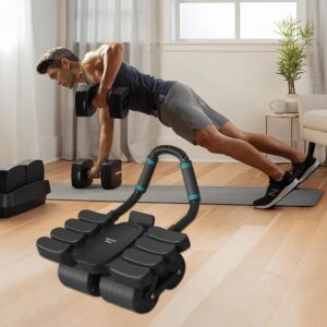 Automatic Rebound Abdominal Wheel With 8 Elbow Supports (1 Pc) (X463)