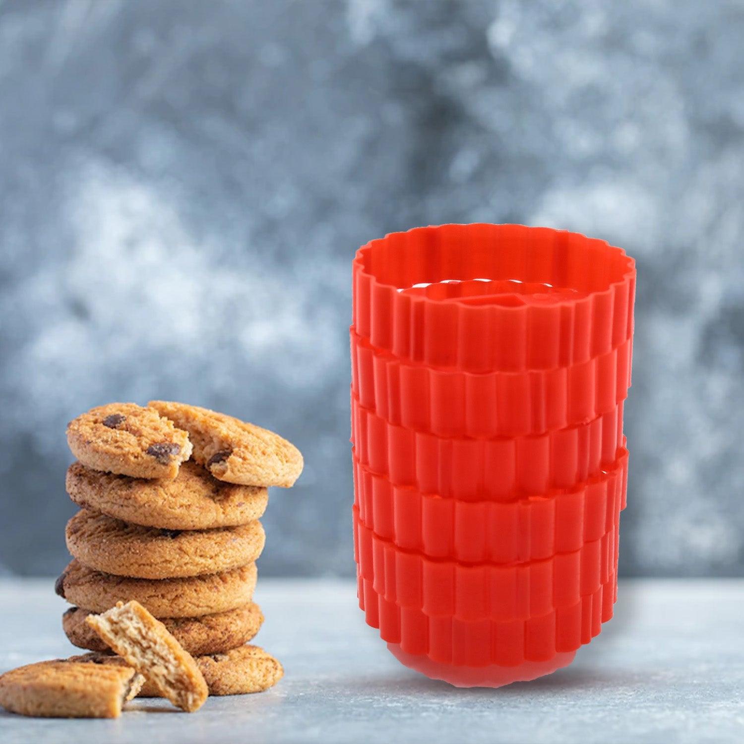 Cookie Cutters Set Plastic Easter Biscuit Cutting Tool for DIY Cake Decoration Fondant Biscuit Cookie Pastry Sandwich (6 Pc Set ) - Image 8