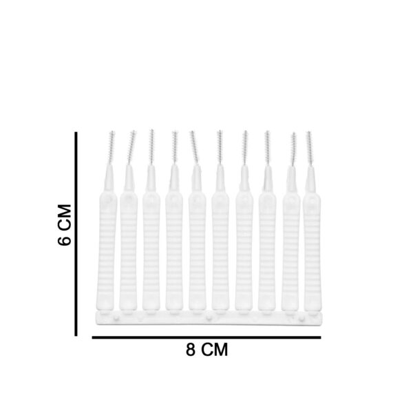 10pcs Shower Nozzle Cleaning Brush, Reusable Multifunctional Shower Head Anti-Clogging Small Brush (MKK+(X80) - Image 5