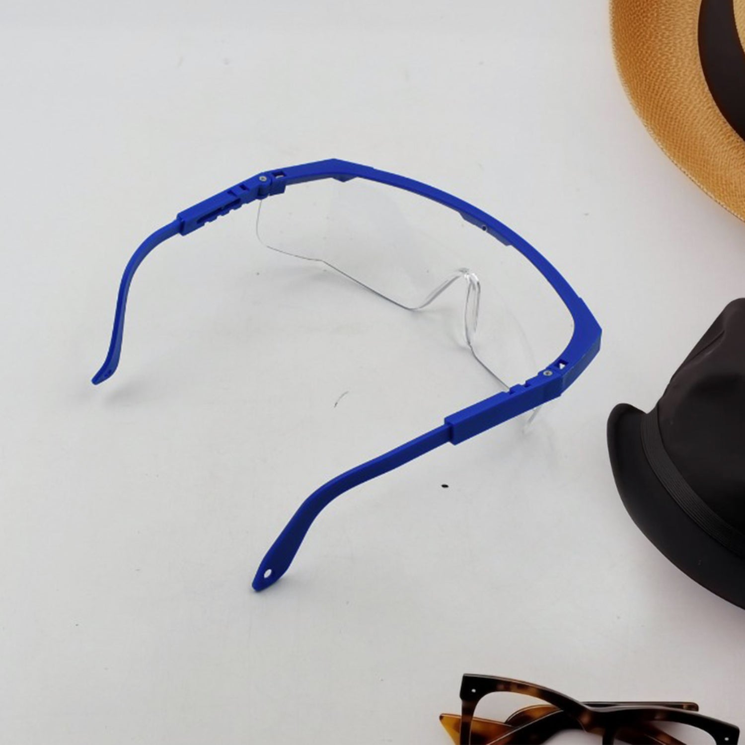 Safety Glasses Dust Wind Proof Eye Glasses UV Protection, Safety Goggles Eyewear Adjustable clear shooting eye protection eyewear clear glasses for men women lab goggles over glasses - Image 6