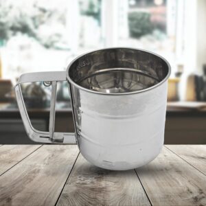 Flour Sifter Stainless Steel Shaker (X506)
