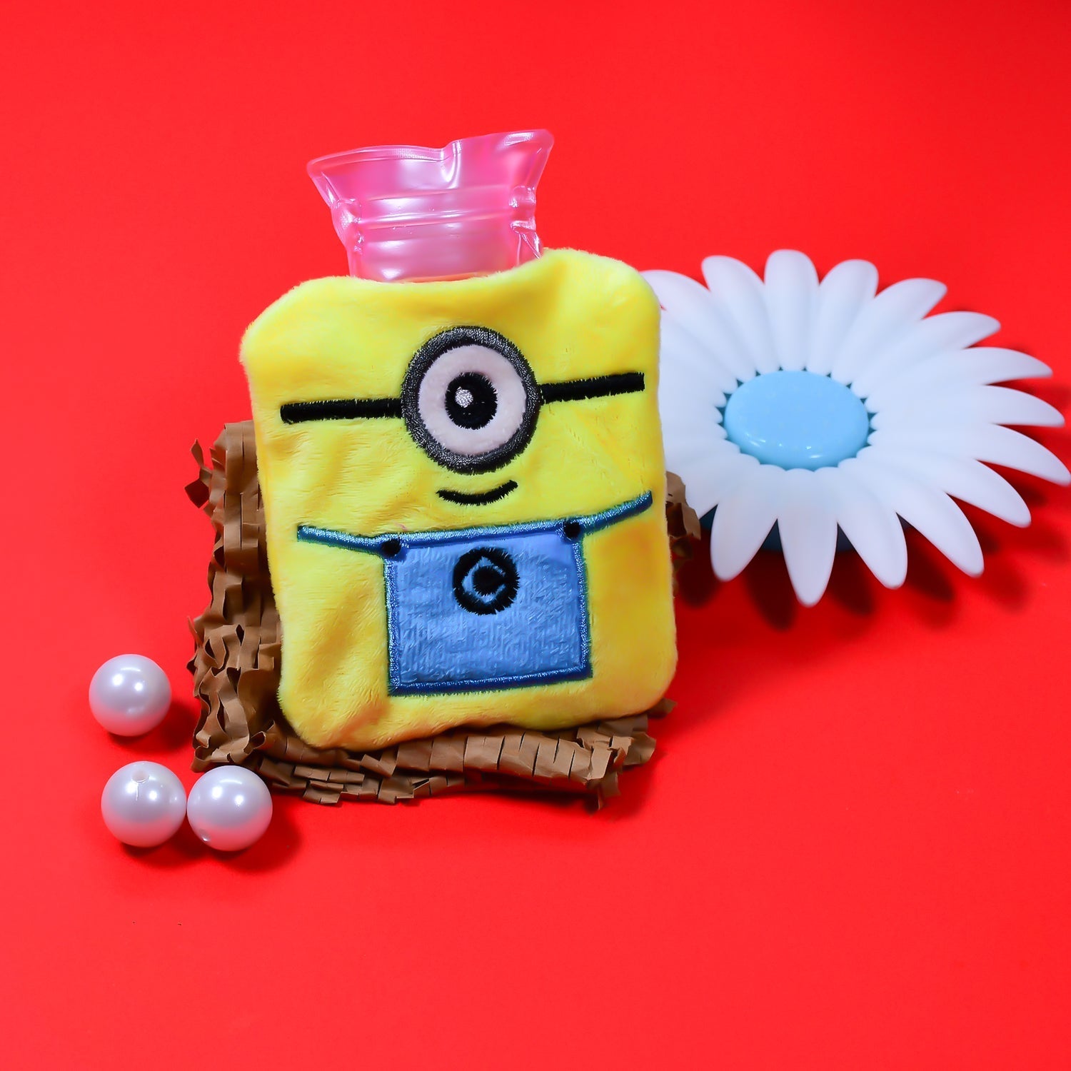 Minions small Hot Water Bag with Cover for Pain Relief, Neck, Shoulder Pain and Hand, Feet Warmer, Menstrual Cramps. - Image 5