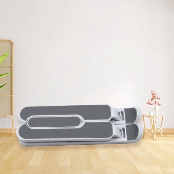 ADJUSTABLE TABLET STAND HOLDER WITH BUILT-IN FOLDABLE LEGS AND HIGH QUALITY FIBRE (X556) - Image 3