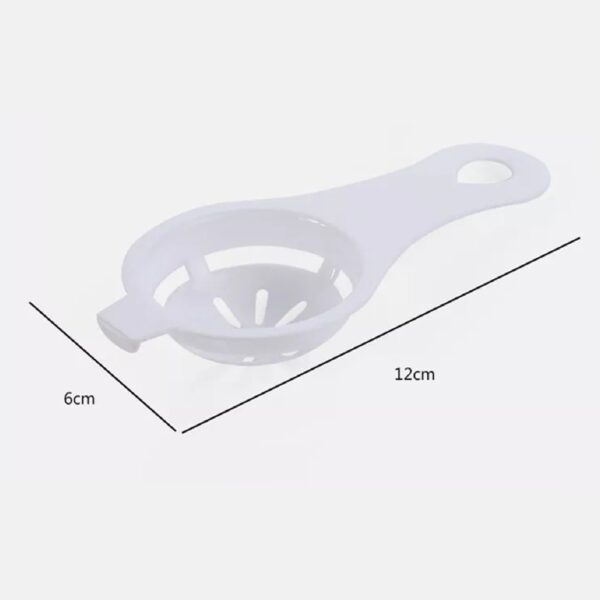 Egg Yolk Separator, Egg White Yolk Filter Separator, Egg Strainer Spoon Filter Egg Divider - Image 6