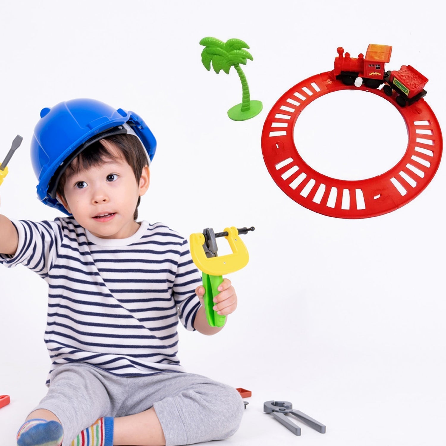 World Express Mini Train Play Set for kids - Image 3