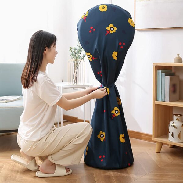 Decorative Dustproof And Waterproof Table Fan Cover  Useful When The Fan Is Not In Use (Mix Design  Size) (X1049) - Image 4