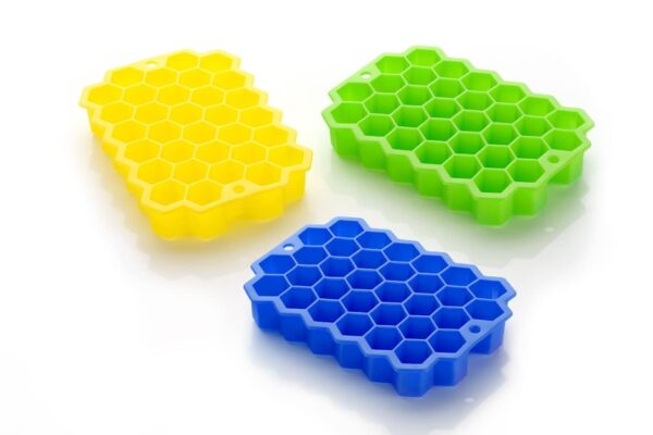 Flexible Silicone Ice Cube Tray, 37 Small Cubes , Fridge Use - Image 4