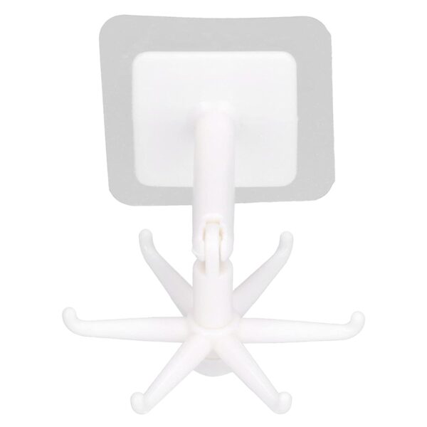360° Rotating Folding Hook Self-Adhesive Waterproof Wall Mounted Hook - Image 3
