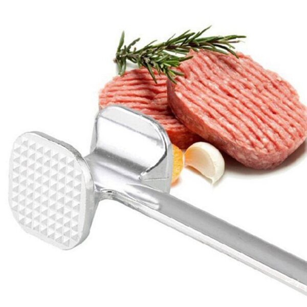 Double Sided Beef Steak Mallet (Aluminum): Meat Tenderizer Hammer - Image 6