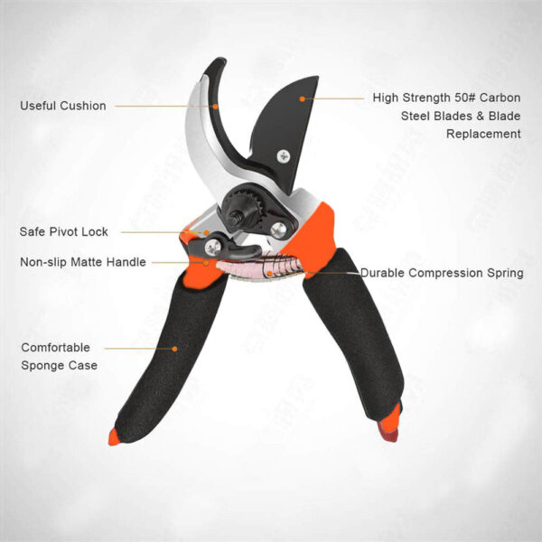 Garden Shears Sharp Cutter Pruners Scissor, Pruner - Image 7