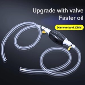 Portable Fuel Transfer Pump Kit for Petrol, Diesel & Liquids (X1105)