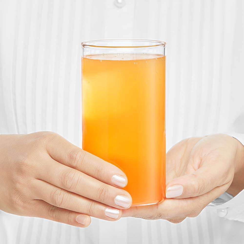 Heavy unbreakable Stylish Plastic Clear look fully Transparent Glasses Set 330ml (6pcs) - Image 7