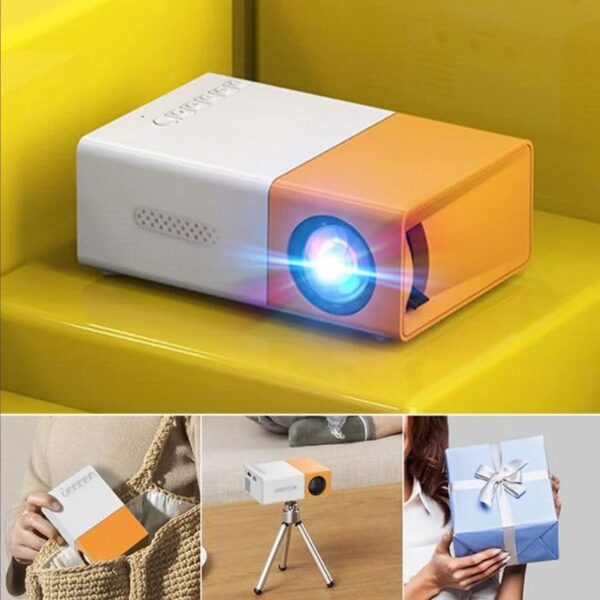 Mini Movie Projector Lcd Screen (1 Pc) (X968) - Image 4