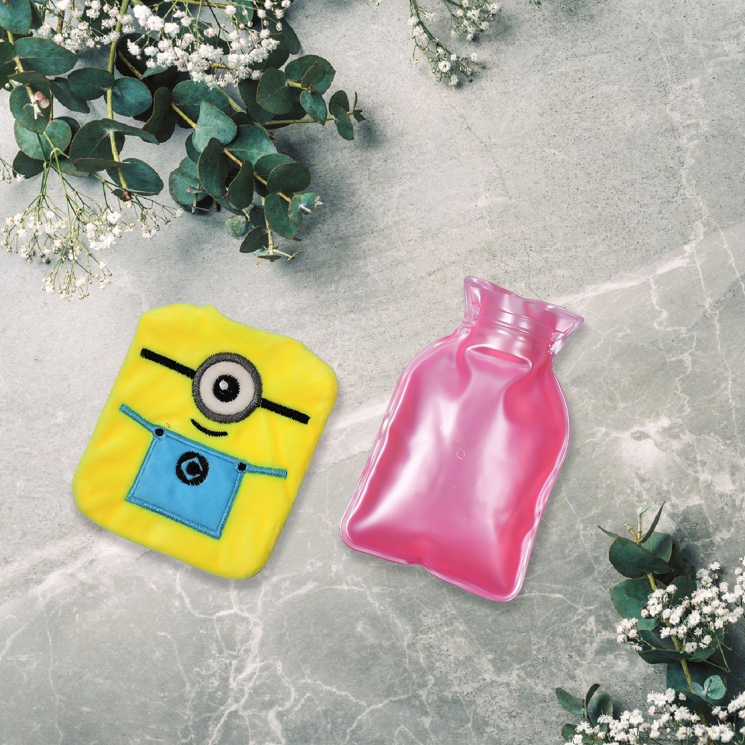 Minions small Hot Water Bag with Cover for Pain Relief, Neck, Shoulder Pain and Hand, Feet Warmer, Menstrual Cramps. - Image 6