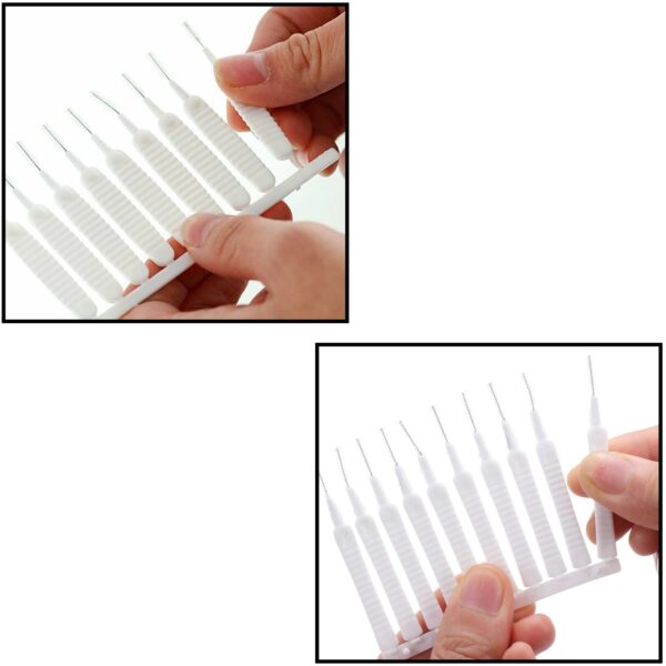 10pcs Shower Nozzle Cleaning Brush, Reusable Multifunctional Shower Head Anti-Clogging Small Brush (MKK+(X80)