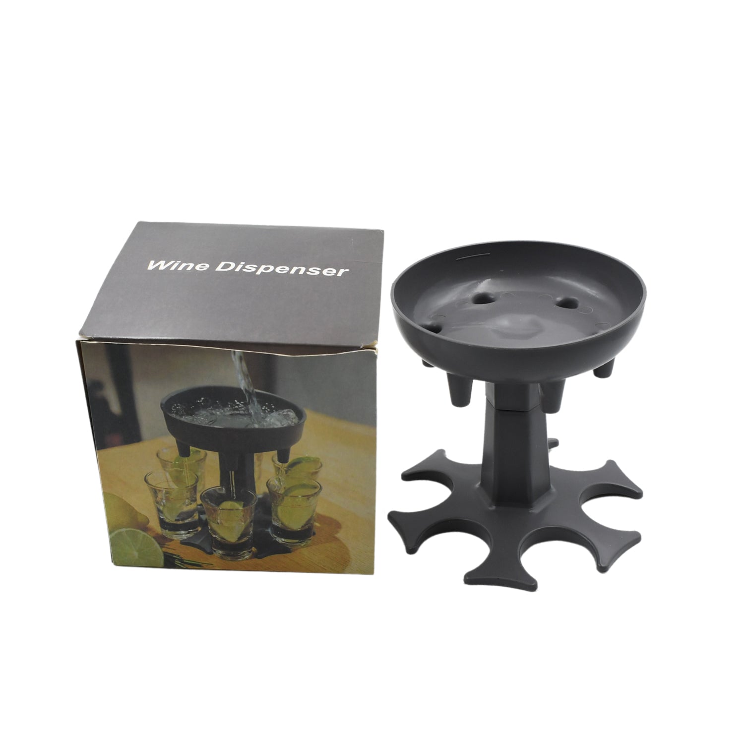 6 shot Win glass dispensers and tray, drinking games, shot glasses, dispenser, party gifts, shot spout for faster start of the party - Image 4