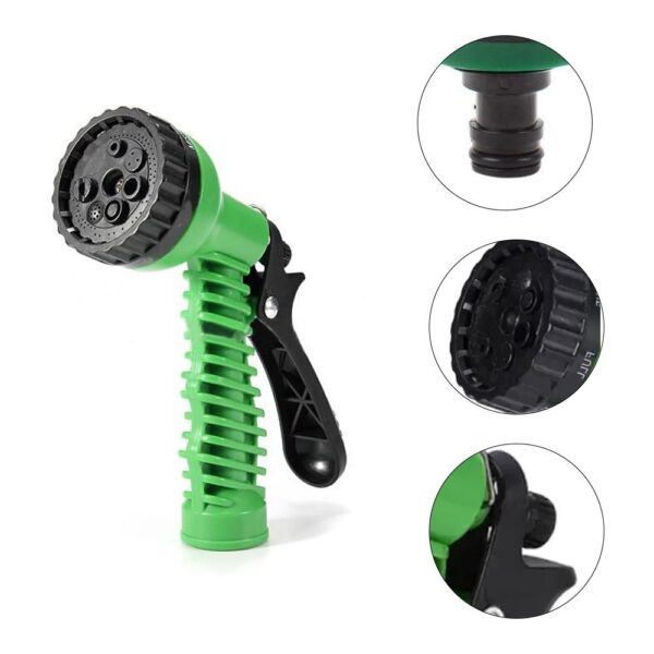 Plastic Garden Hose Nozzle Water Spray Gun Connector Tap Adapter Set (X471) - Image 5