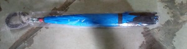 Plain design Windproof Upside Down Reverse Umbrella with C-Shaped Handle - Image 8