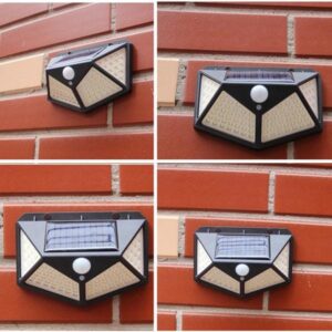 Solar Lights for Garden LED Security Lamp for Home, Outdoors Pathways (X541)